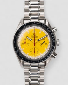 Omega Speedmaster Reduced Racing Michael Schumacher 3510.12 Yellow Dial