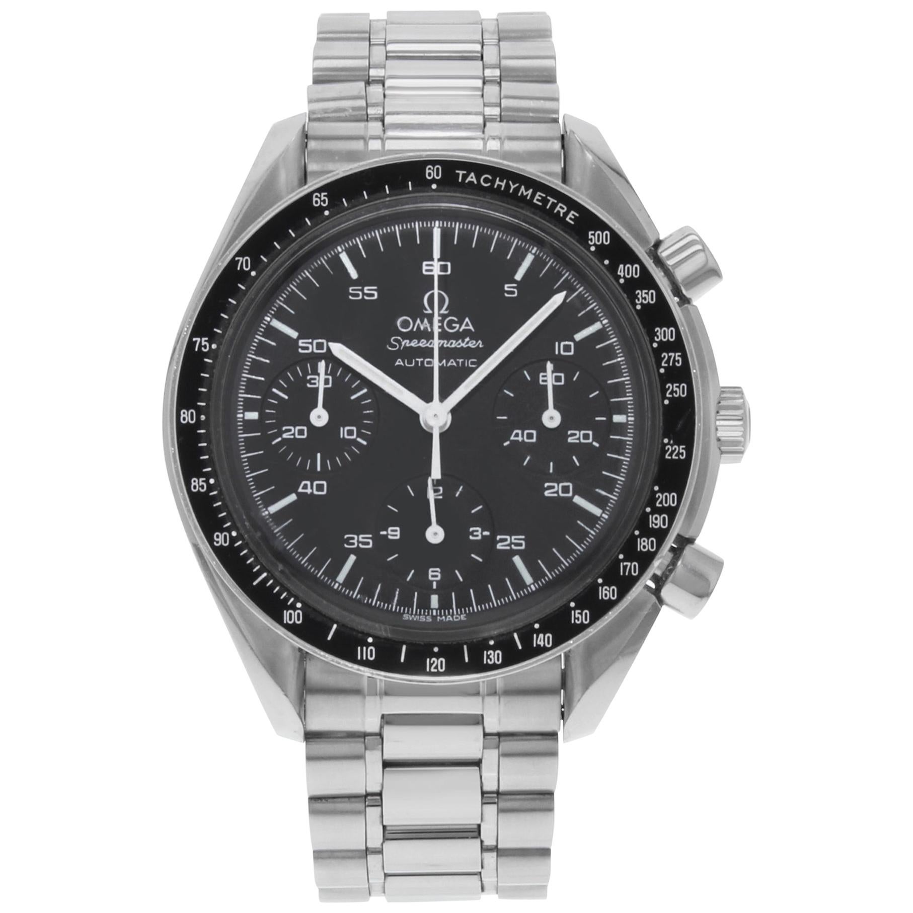 Omega Speedmaster Reduced Stainless Steel Automatic Men
s Watch 3510.50.00