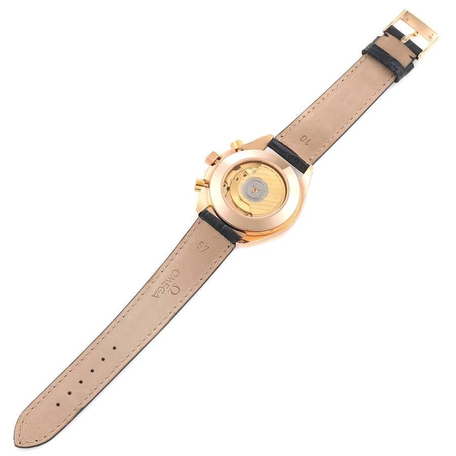 Omega Speedmaster Rose Gold Black Dial Mens Watch 1750033 3