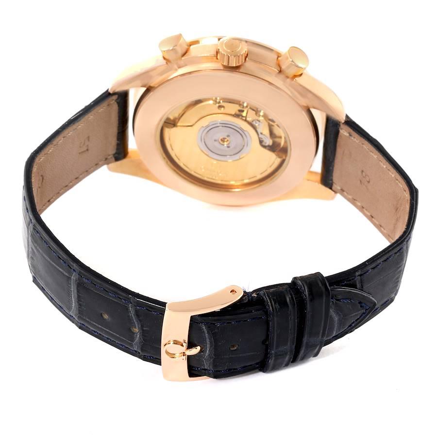 Omega Speedmaster Rose Gold Black Dial Mens Watch 1750033 1