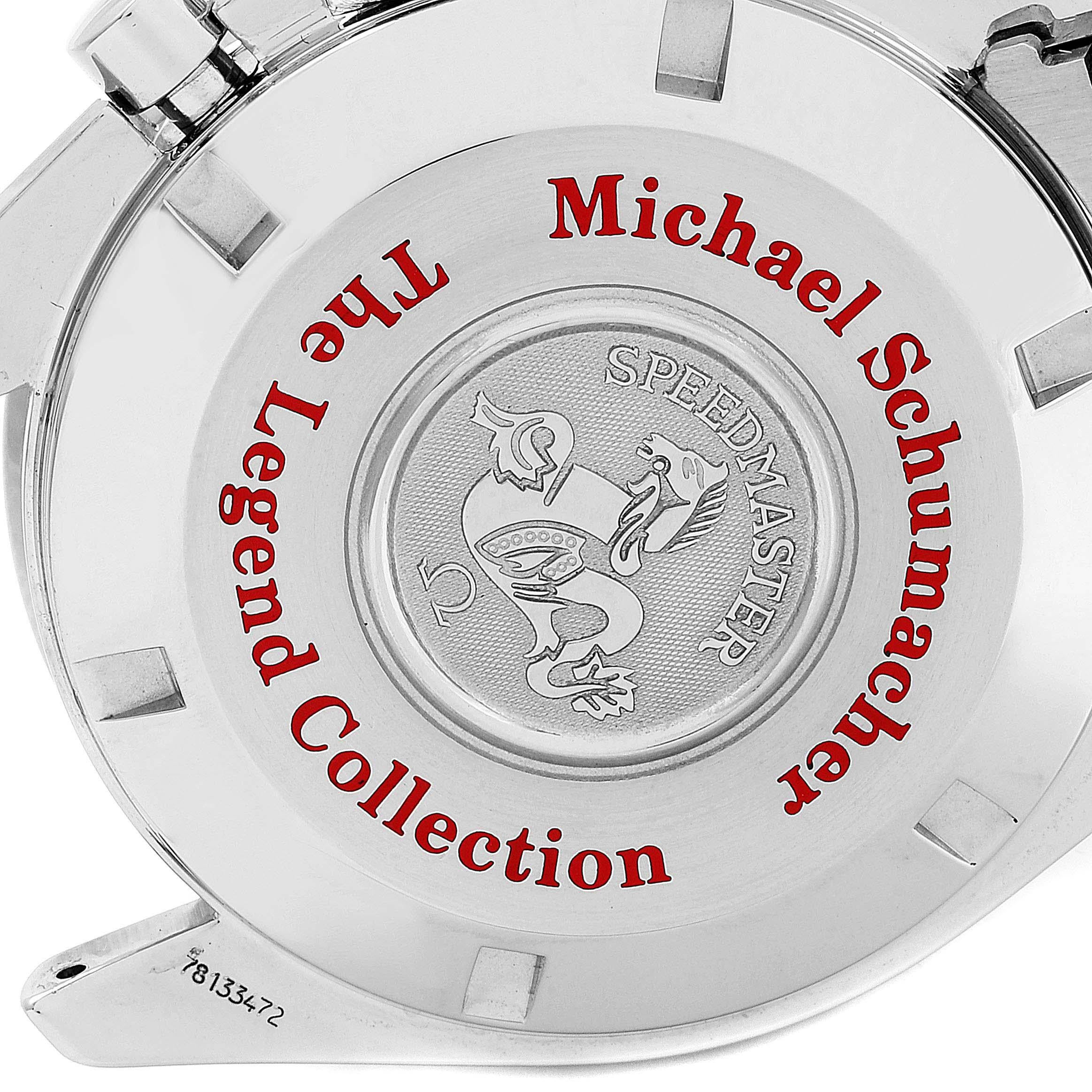 Omega Speedmaster Schumacher Legend LE Men's Watch 3507.51.00 Box Card 3