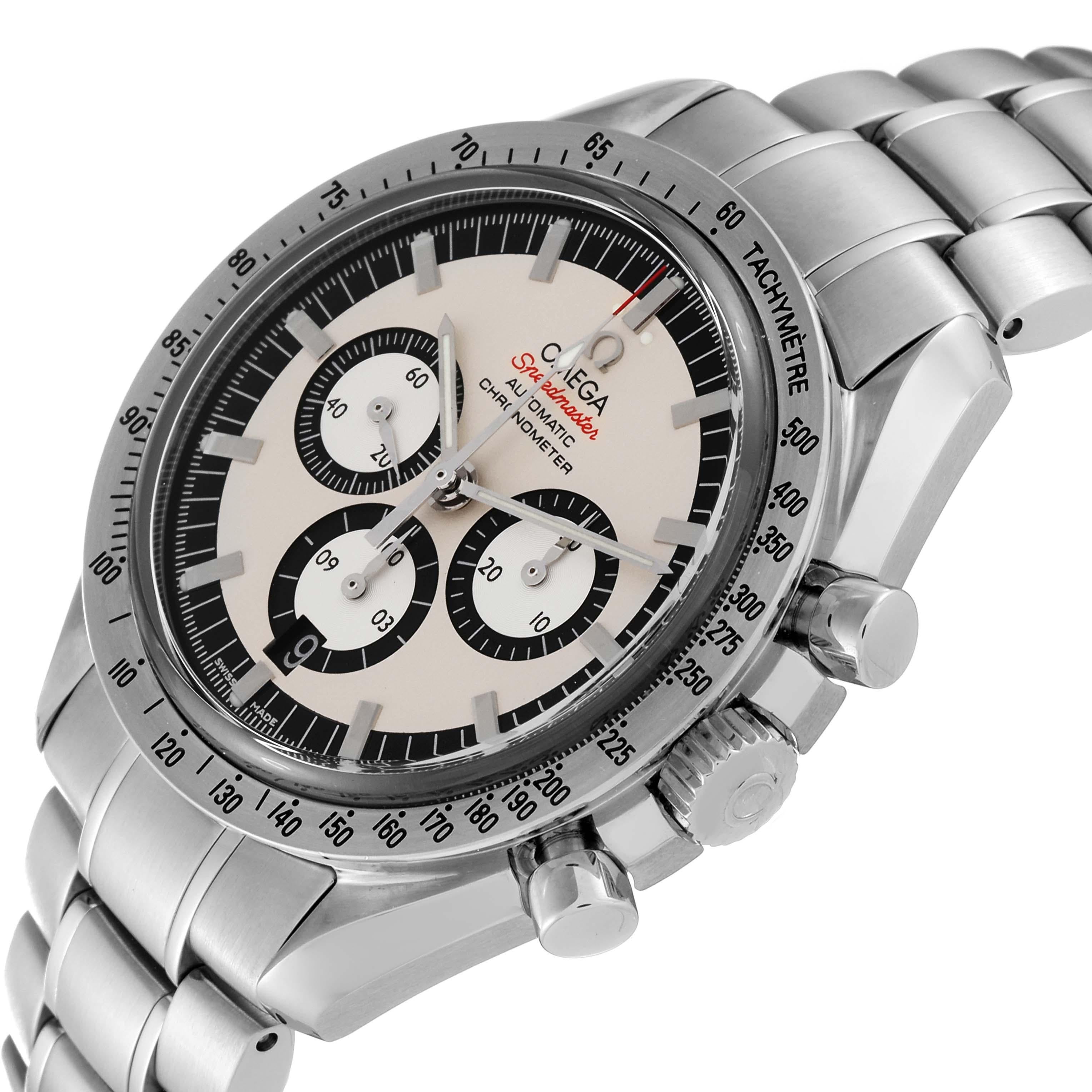 Men's Omega Speedmaster Schumacher Legend Limited Edition Steel Mens Watch 3506.31.00 For Sale