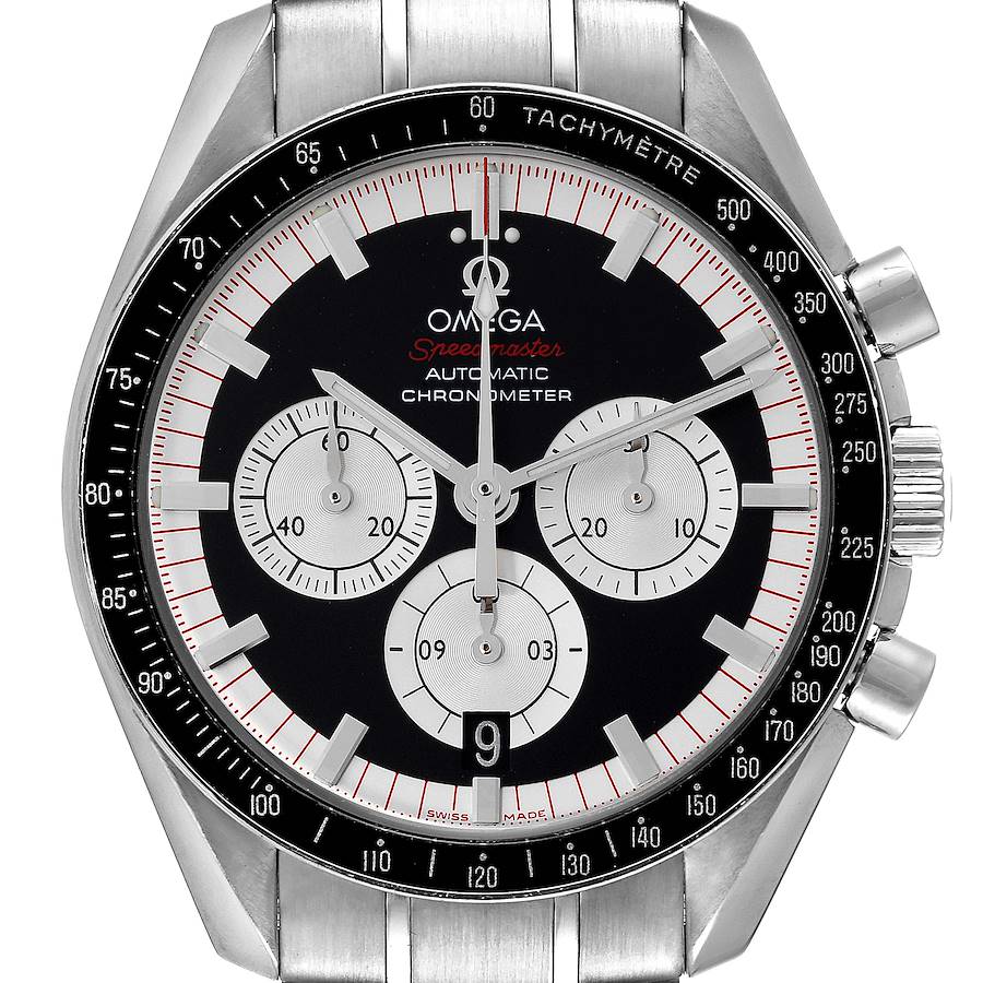 Omega Speedmaster Schumacher Legend Limited Edition Steel Mens Watch 3507.51.00 For Sale