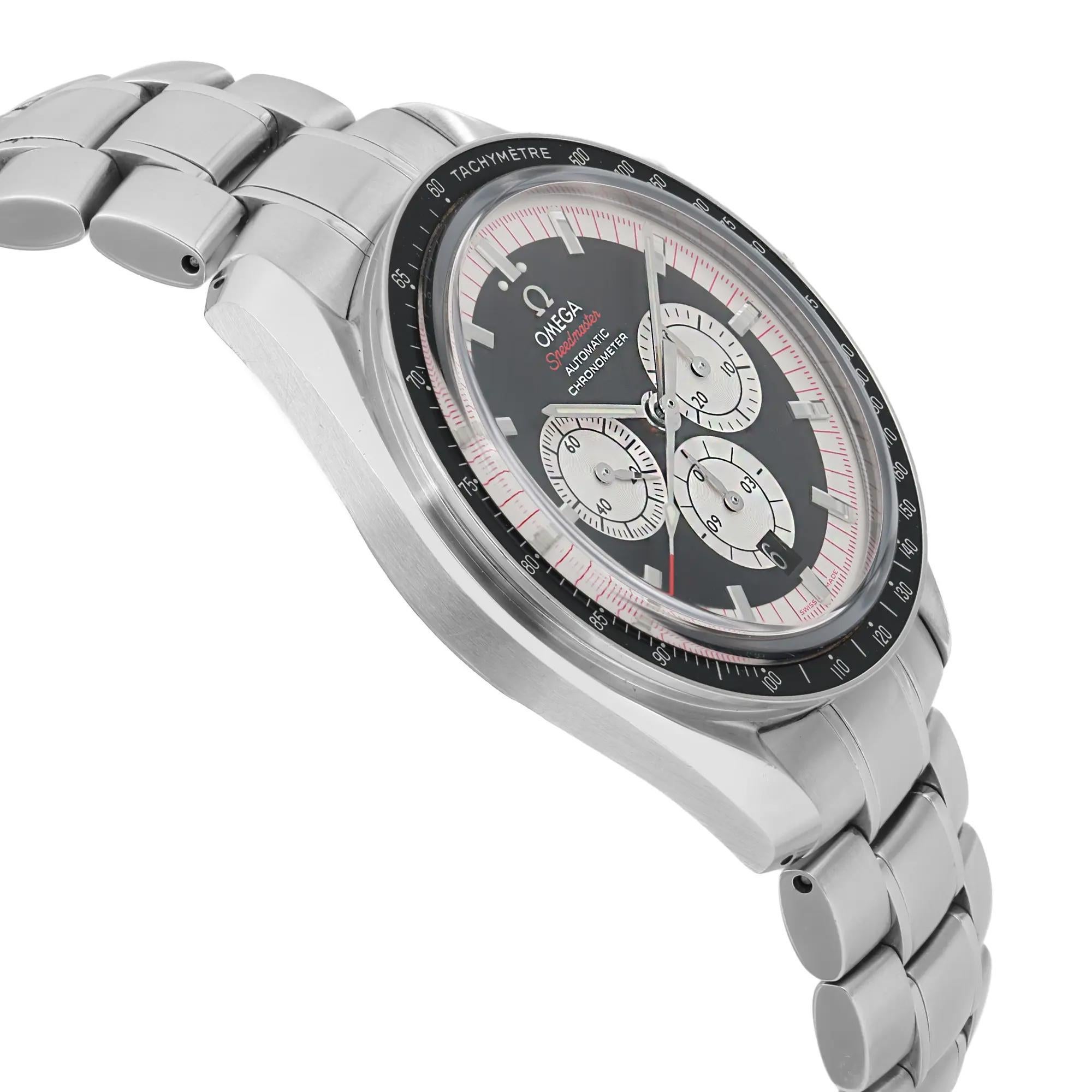 Men's Omega Speedmaster Schumacher Legend Limited Steel Black Dial Watch 3507.51.00