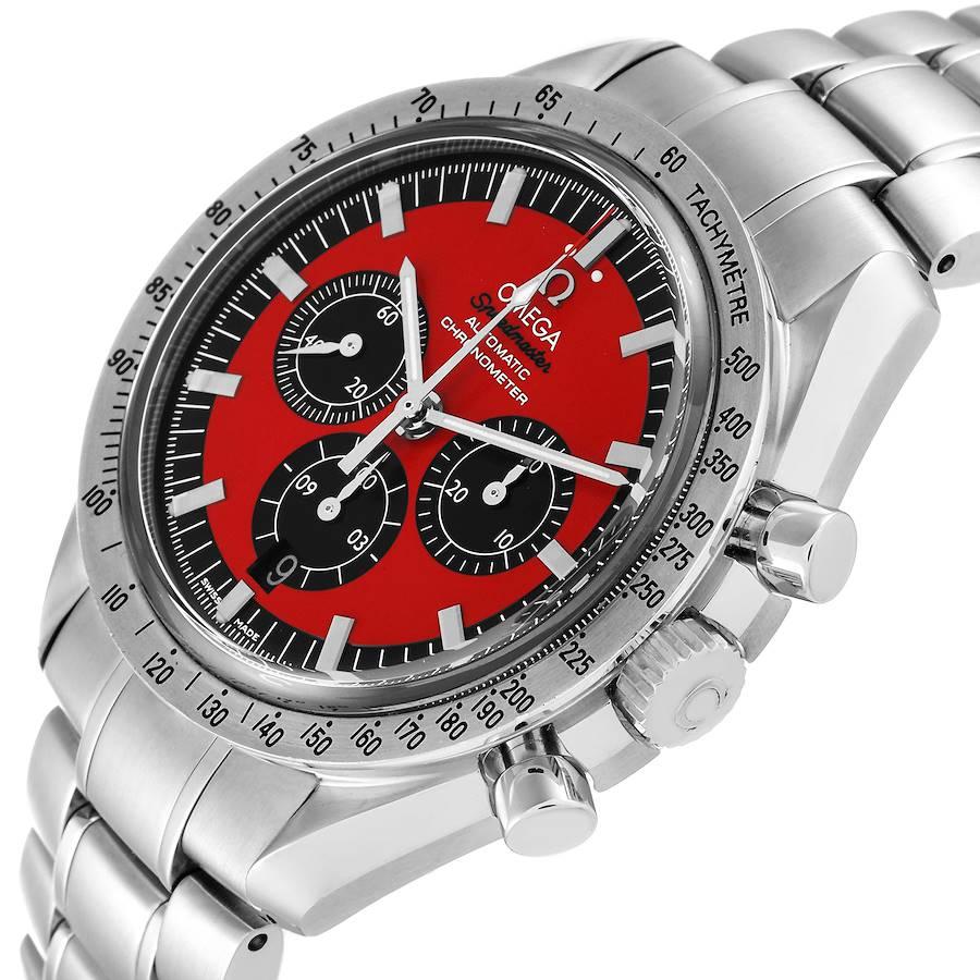 Omega Speedmaster Schumacher Legende Rote LE Herrenuhr 3506.61.00 BoxKarte 1