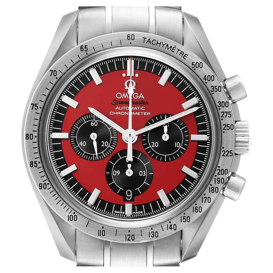Omega Speedmaster Schumacher Legend Red LE Mens Watch 3506.61.00 Box Card