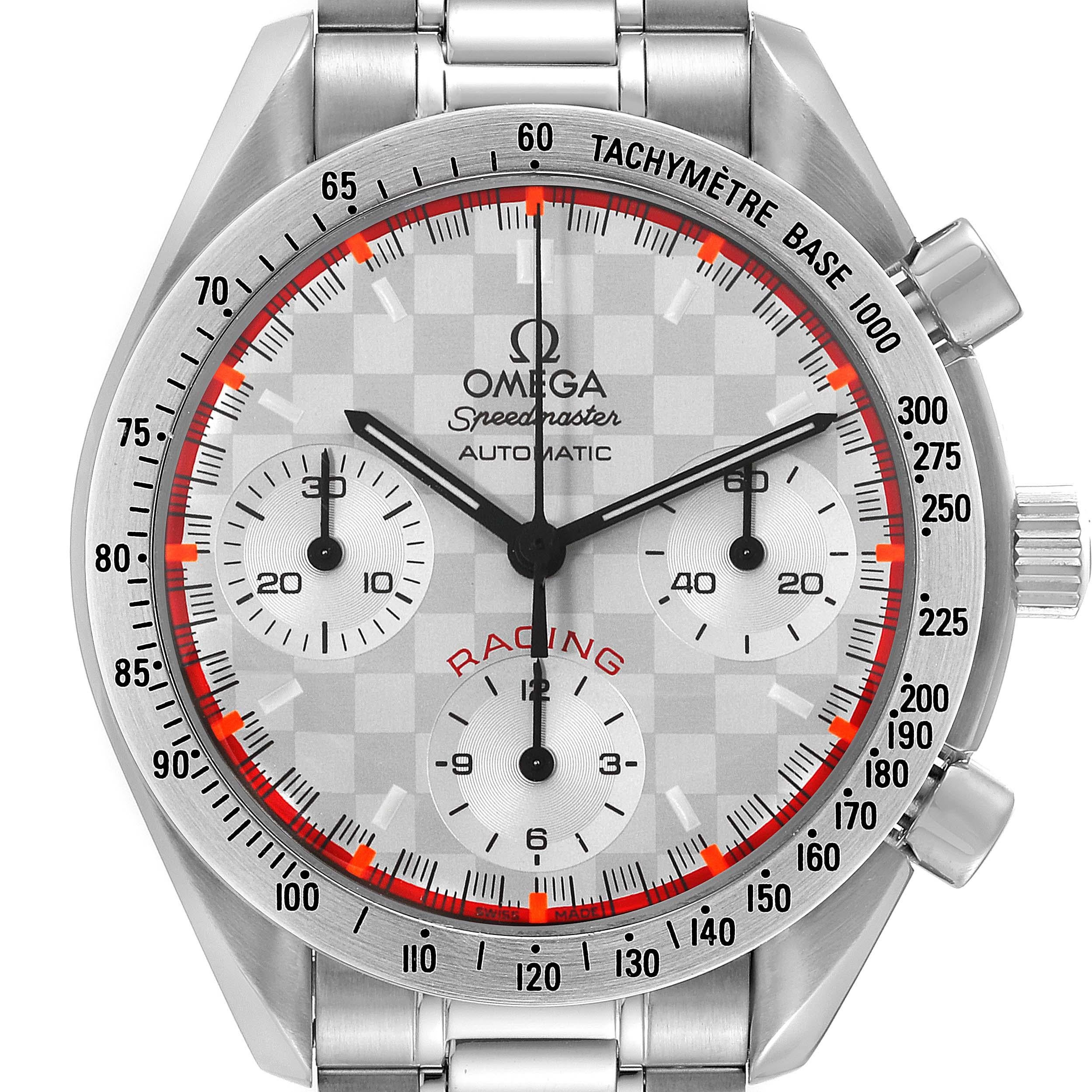 Omega Speedmaster Schumacher Racing Limited Edition Steel Mens Watch 3517.30.00