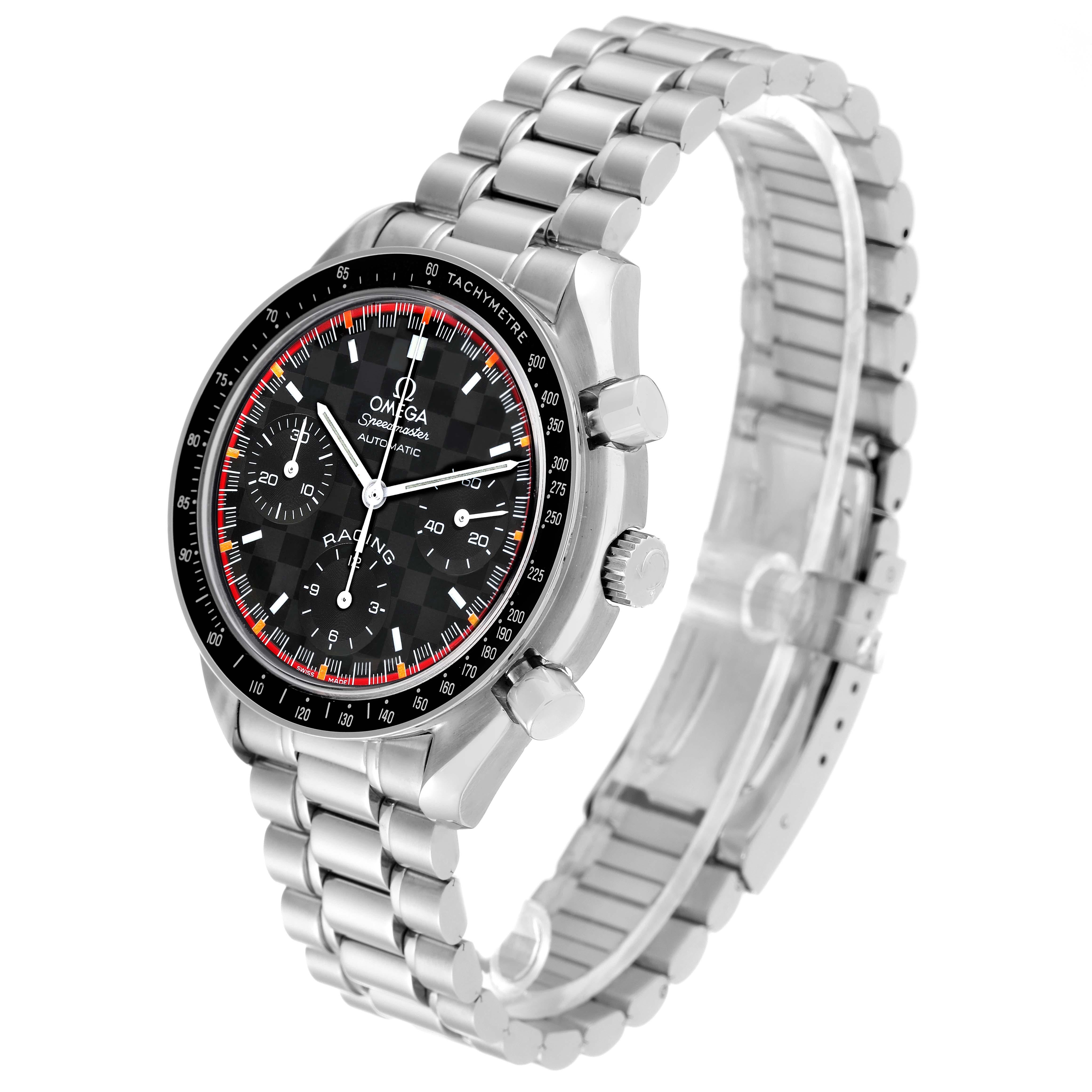 Reloj para caballero Omega Speedmaster Schumacher Racing Edición Limitada de acero 6