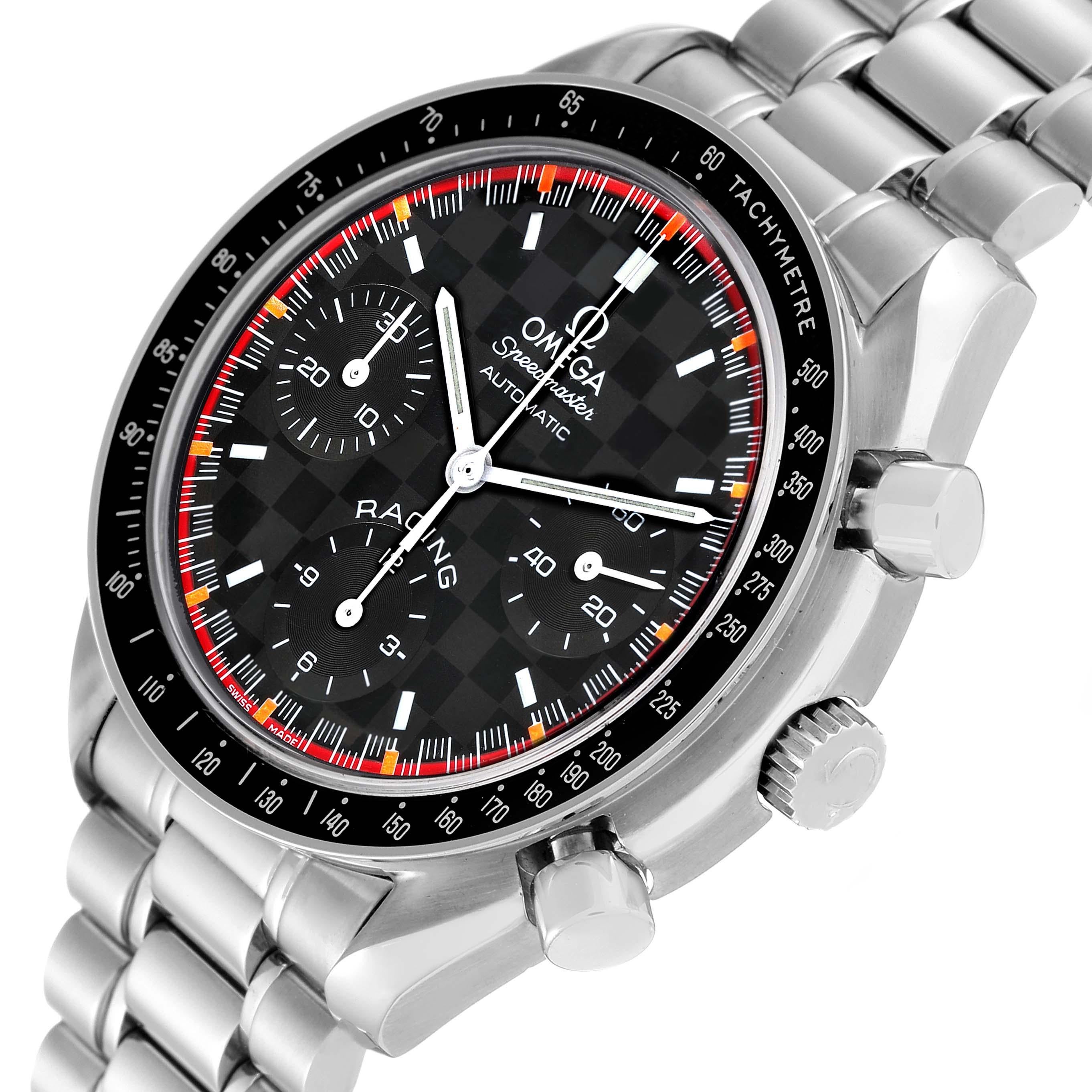 Reloj para caballero Omega Speedmaster Schumacher Racing Edición Limitada de acero 4