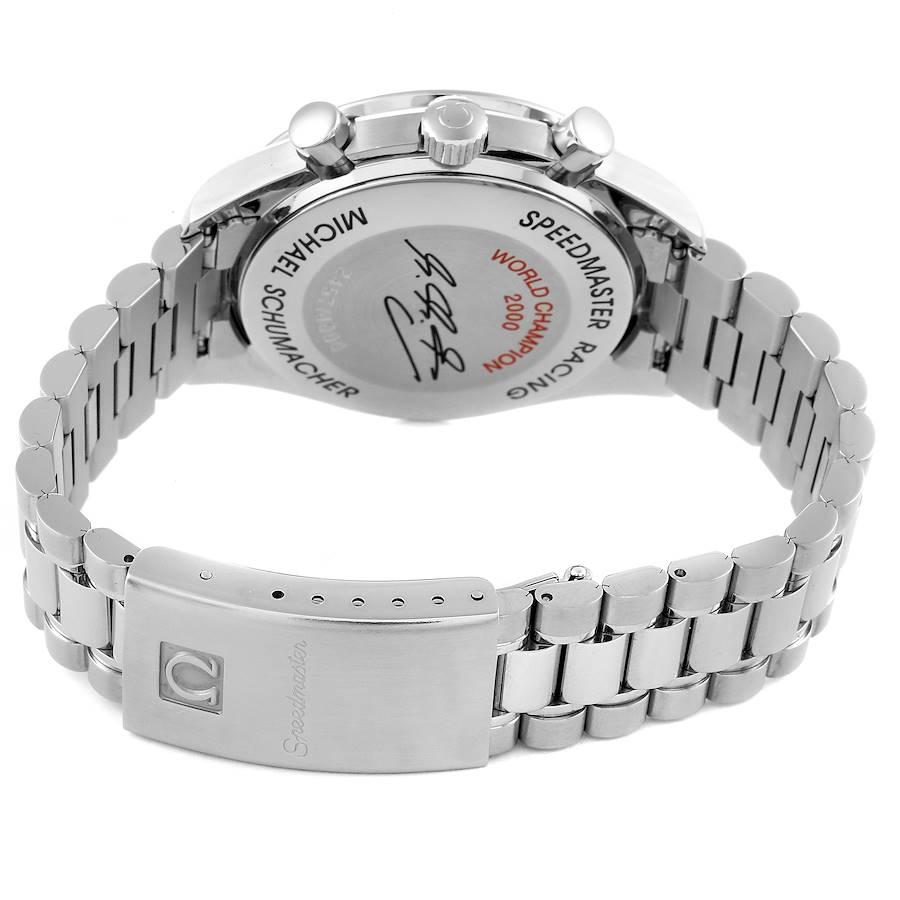 Omega Omega Speedmaster Schumacher Racing Limitierte Auflage Uhr 3517.30.00 im Angebot 3