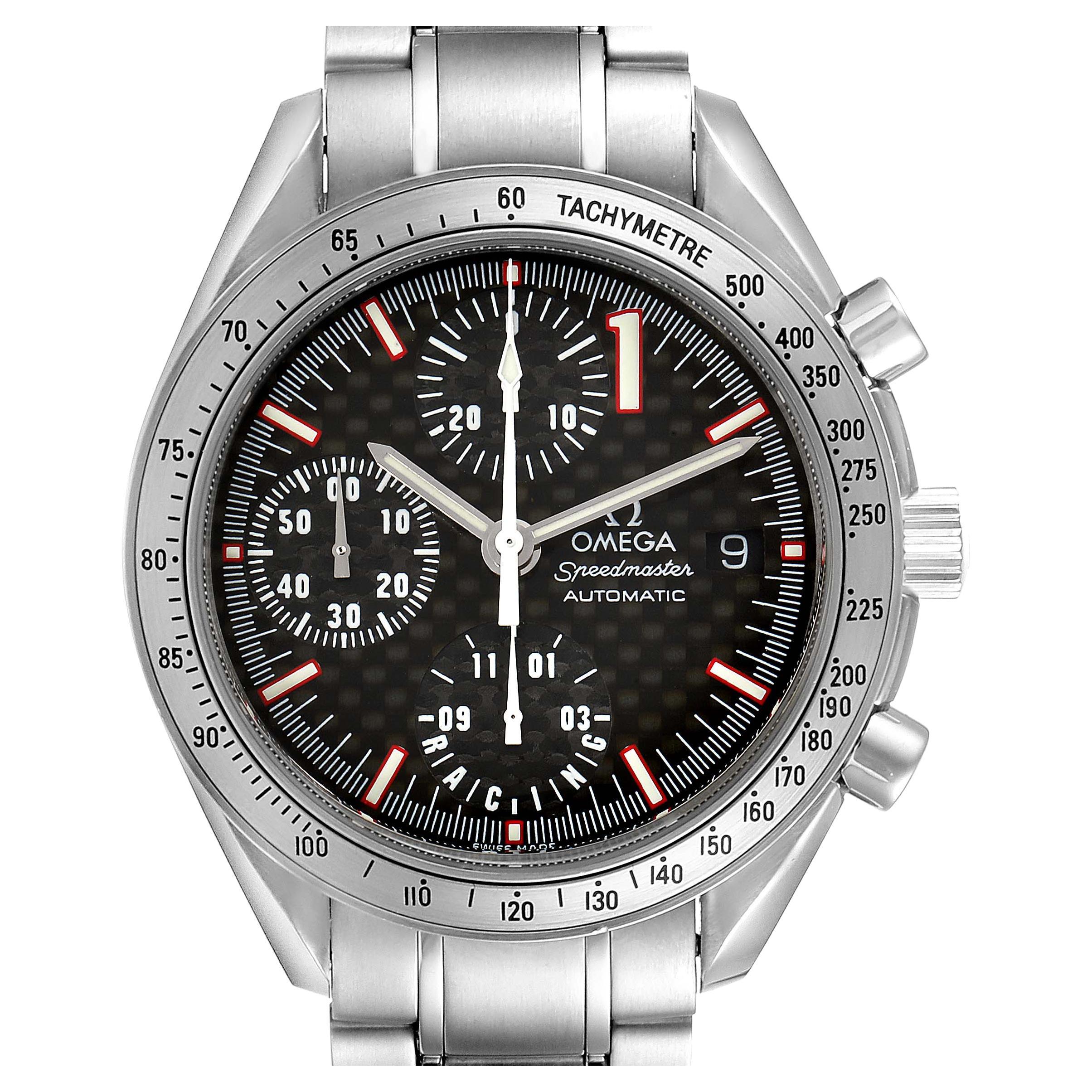 Omega Speedmaster Schumacher Racing Limited Edition Watch 3519.50.00 For Sale