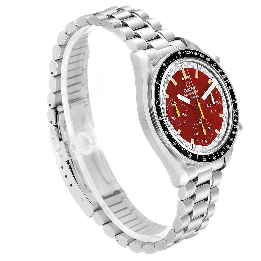 red face omega watch