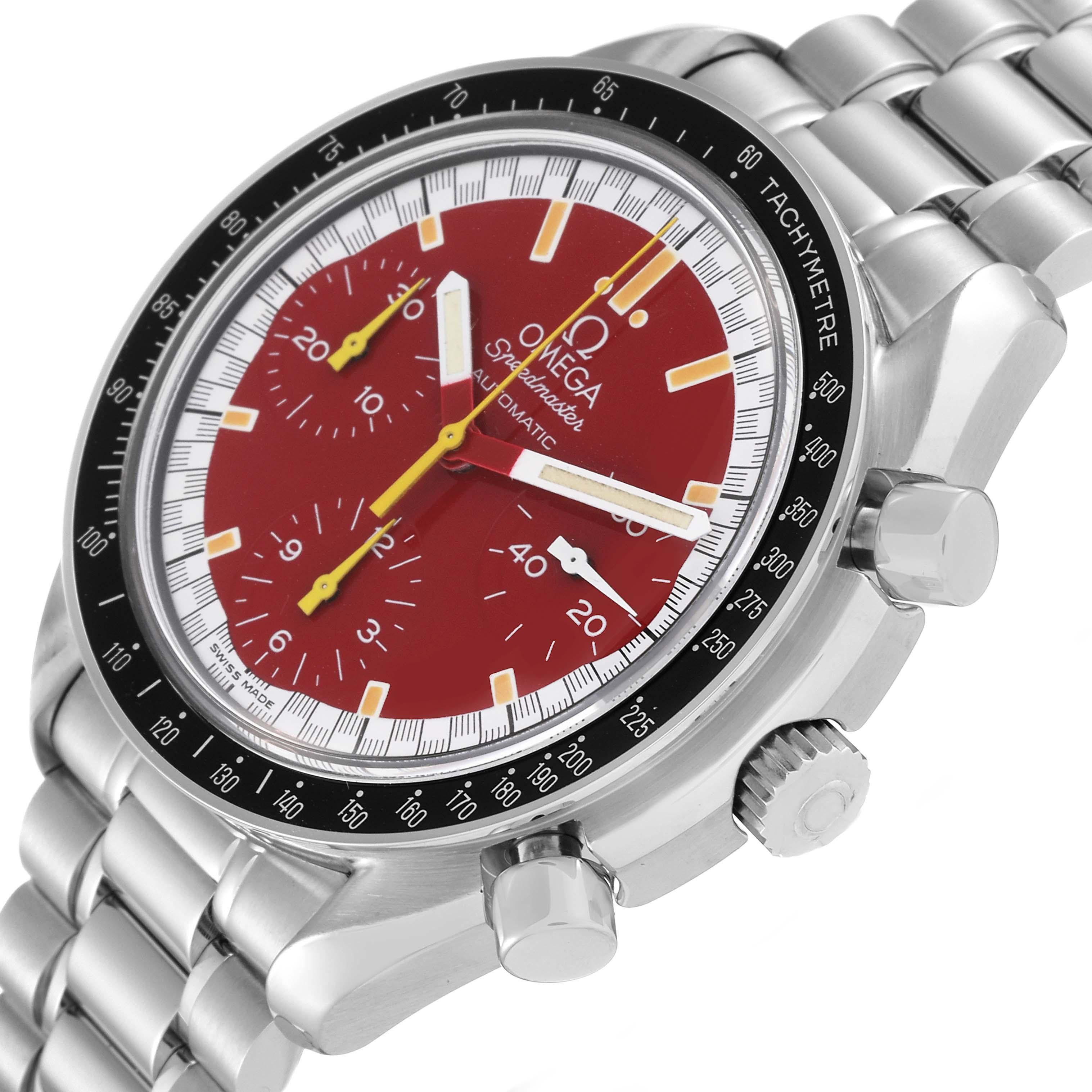 omega speedmaster racing red