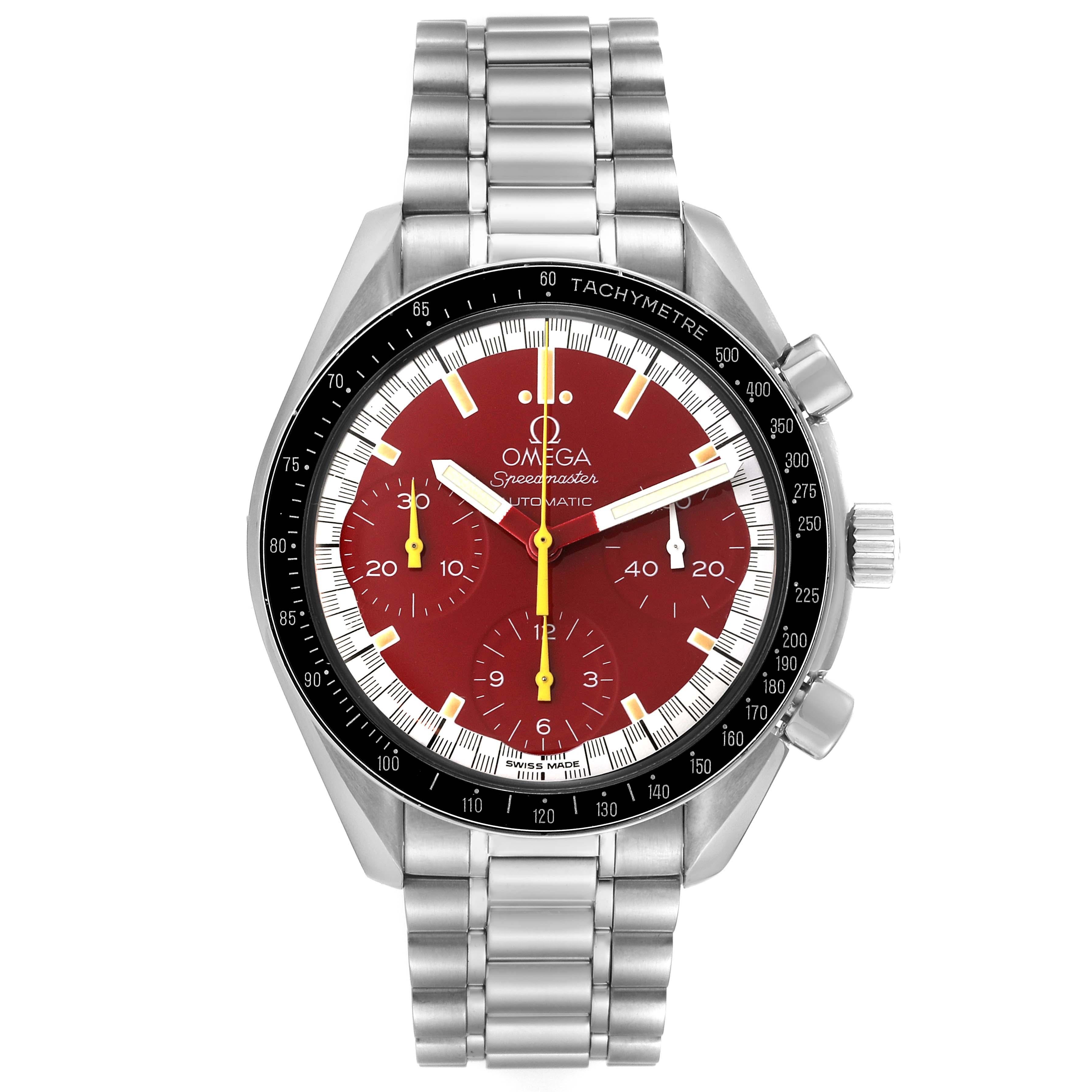 omega red dial