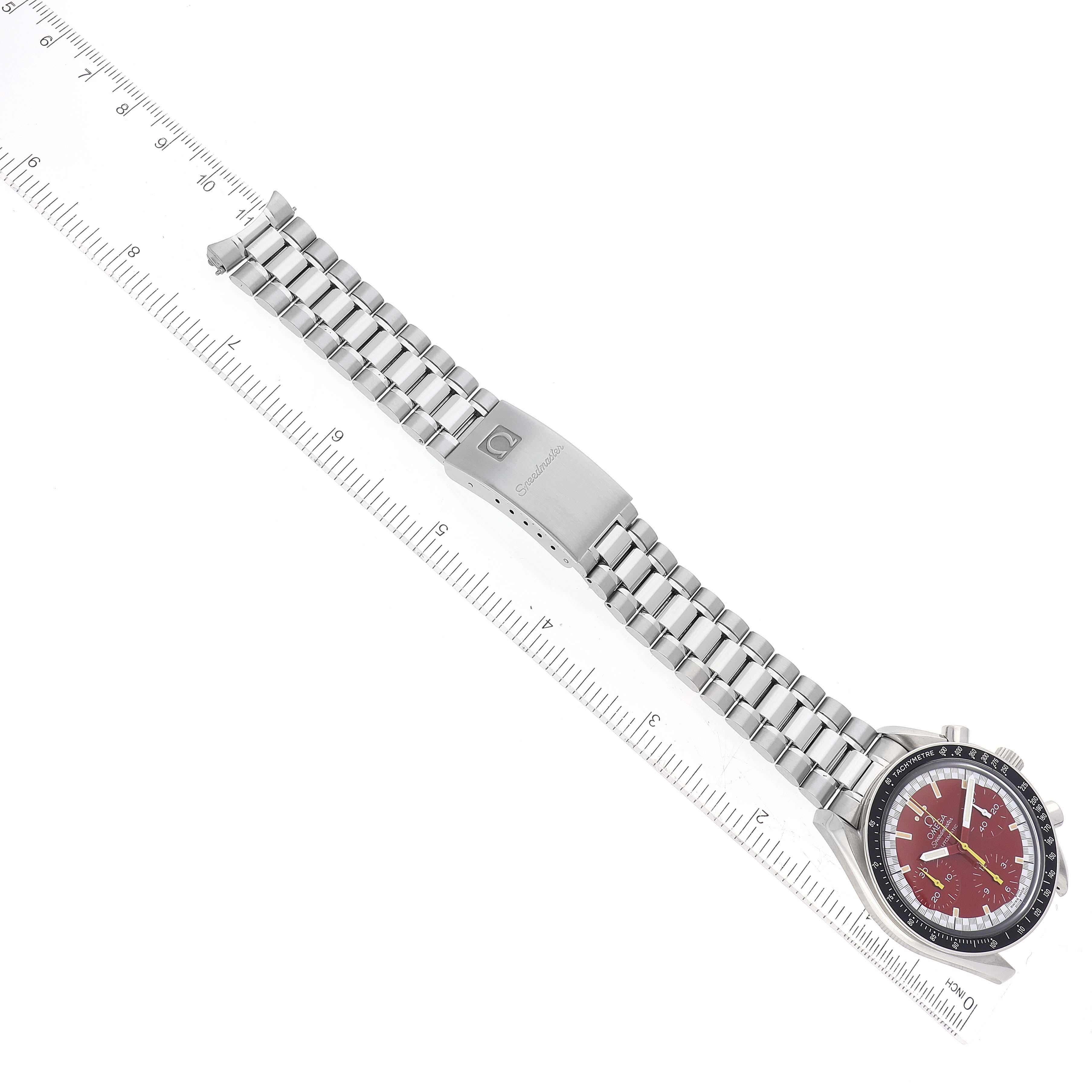 omega red dial