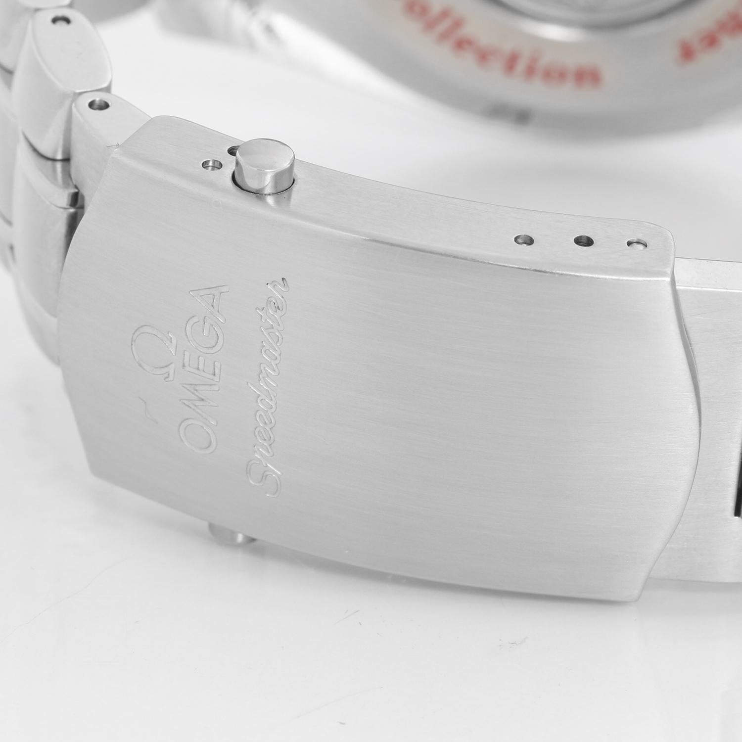 Omega Speedmaster Schumacher Stainless Steel Chronograph 3506.61.00 In Excellent Condition In Dallas, TX