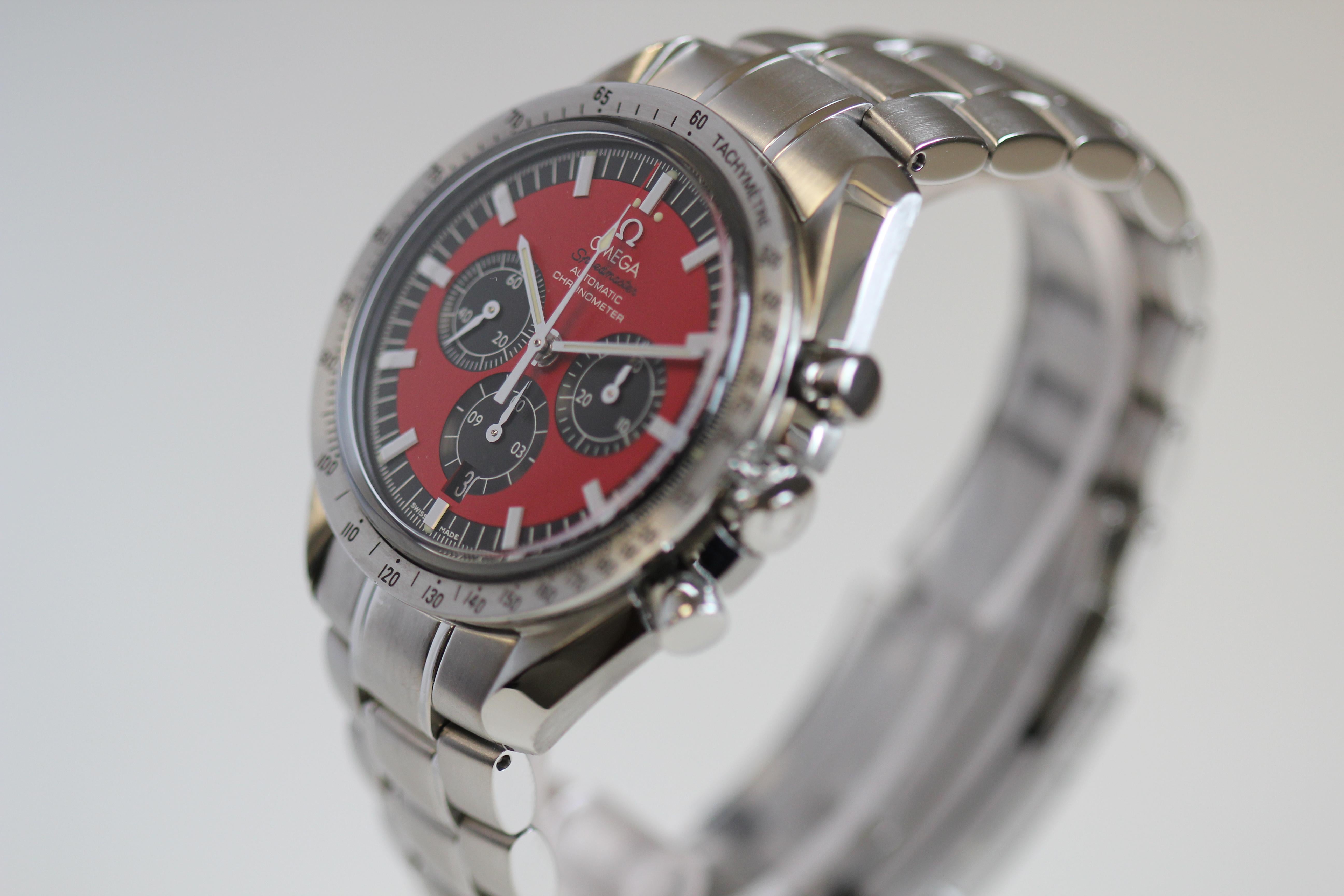 speedmaster schumacher red