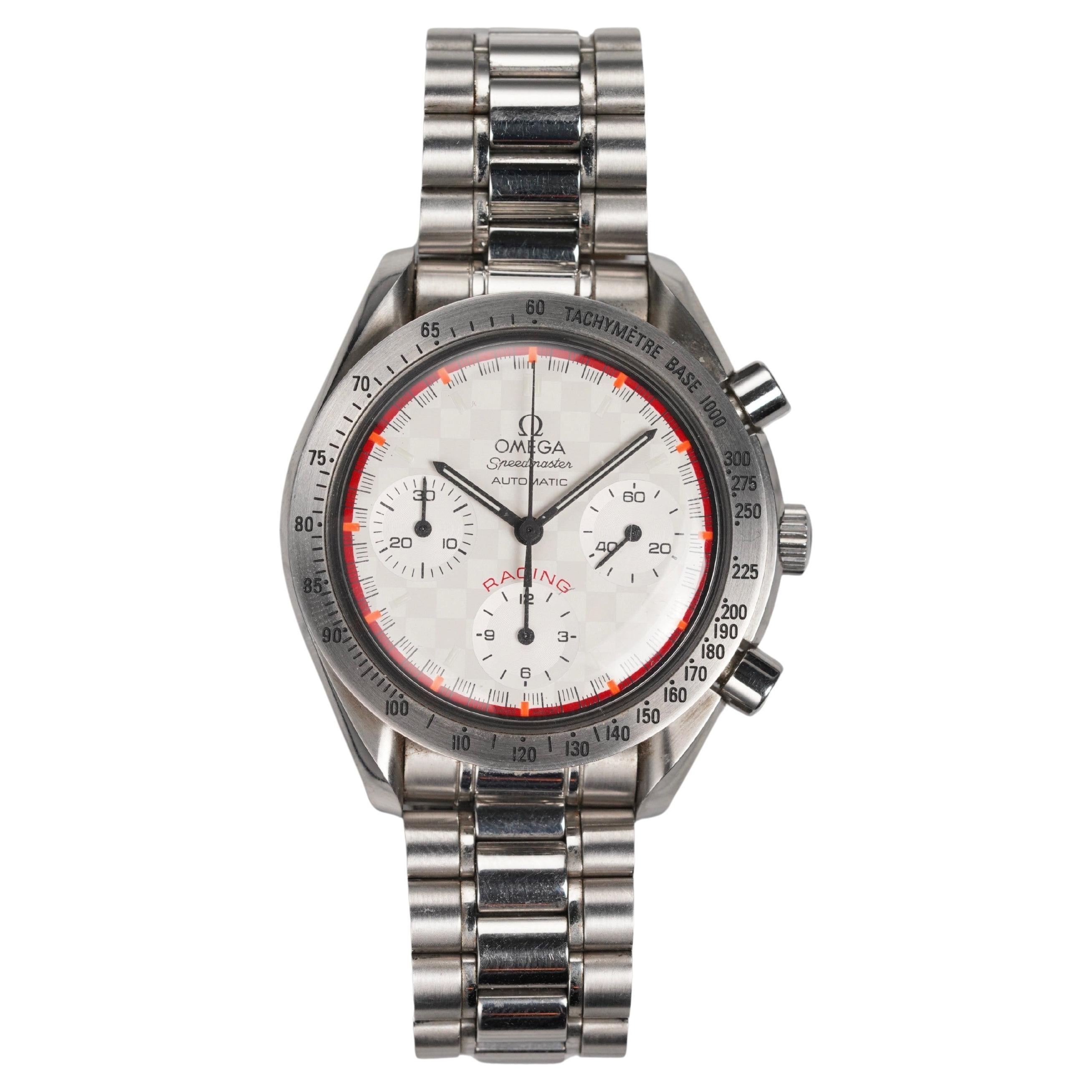 Omega Speedmaster Schumacher Uhr w / Kohlefaser-Zifferblatt, 2000er im Angebot