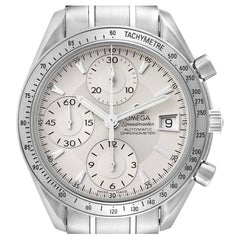Omega Speedmaster Chronograph Herrenuhr mit silbernem Zifferblatt 3211.30,00 Boxkarte