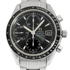 Omega Speedmaster Steel Black Dial Chronograph Automatic Mens Watch 3210.50.00