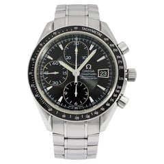 Omega Speedmaster Steel Black Dial Chronograph Automatic Mens Watch 3210.50.00