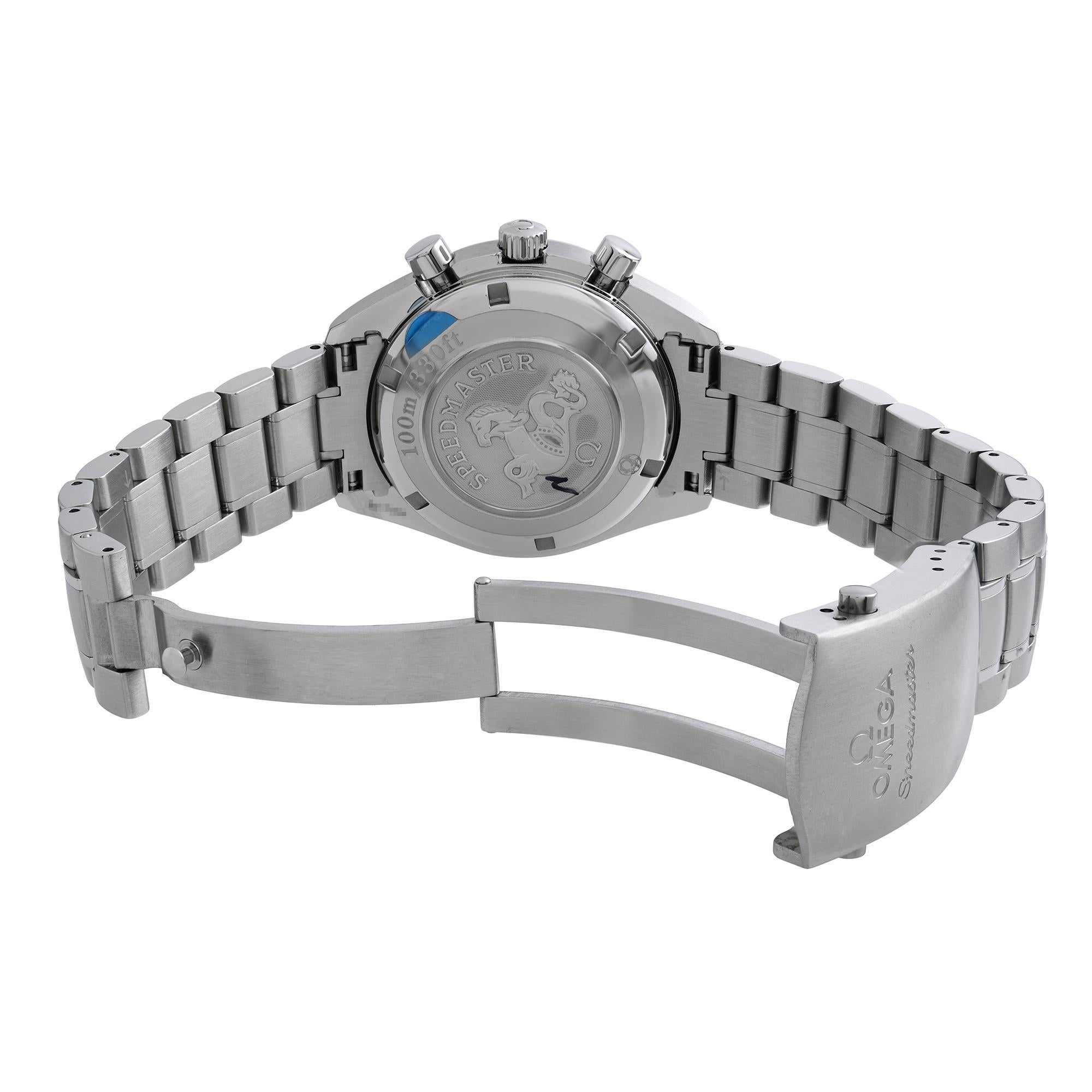 Omega Speedmaster Steel Grey Dial Automatic Men's Watch 323.30.40.40.06.001 1