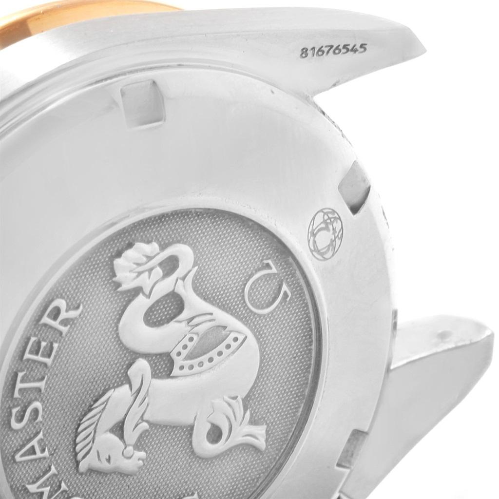 Omega Speedmaster Steel Rose Gold Watch 323.21.40.40.01.001 Box Card For Sale 1