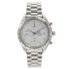 Omega Speedmaster Acier Blanc Cadran Bâtons Montre Homme Automatique 3511.20.00