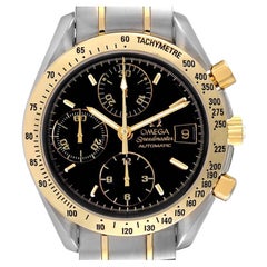 Omega Speedmaster Steel Yellow Gold Automatic Mens Watch 3313.50.00 Box Card