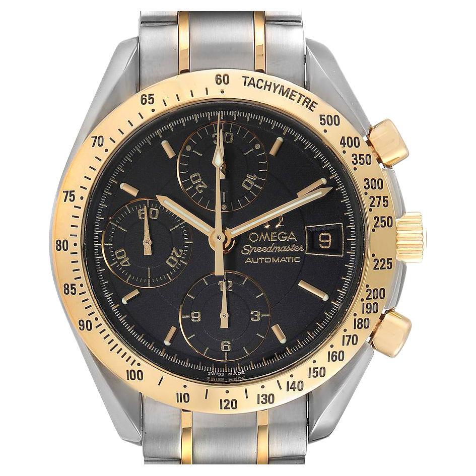 Omega Speedmaster Steel Yellow Gold Automatic Mens Watch 3313.50.00