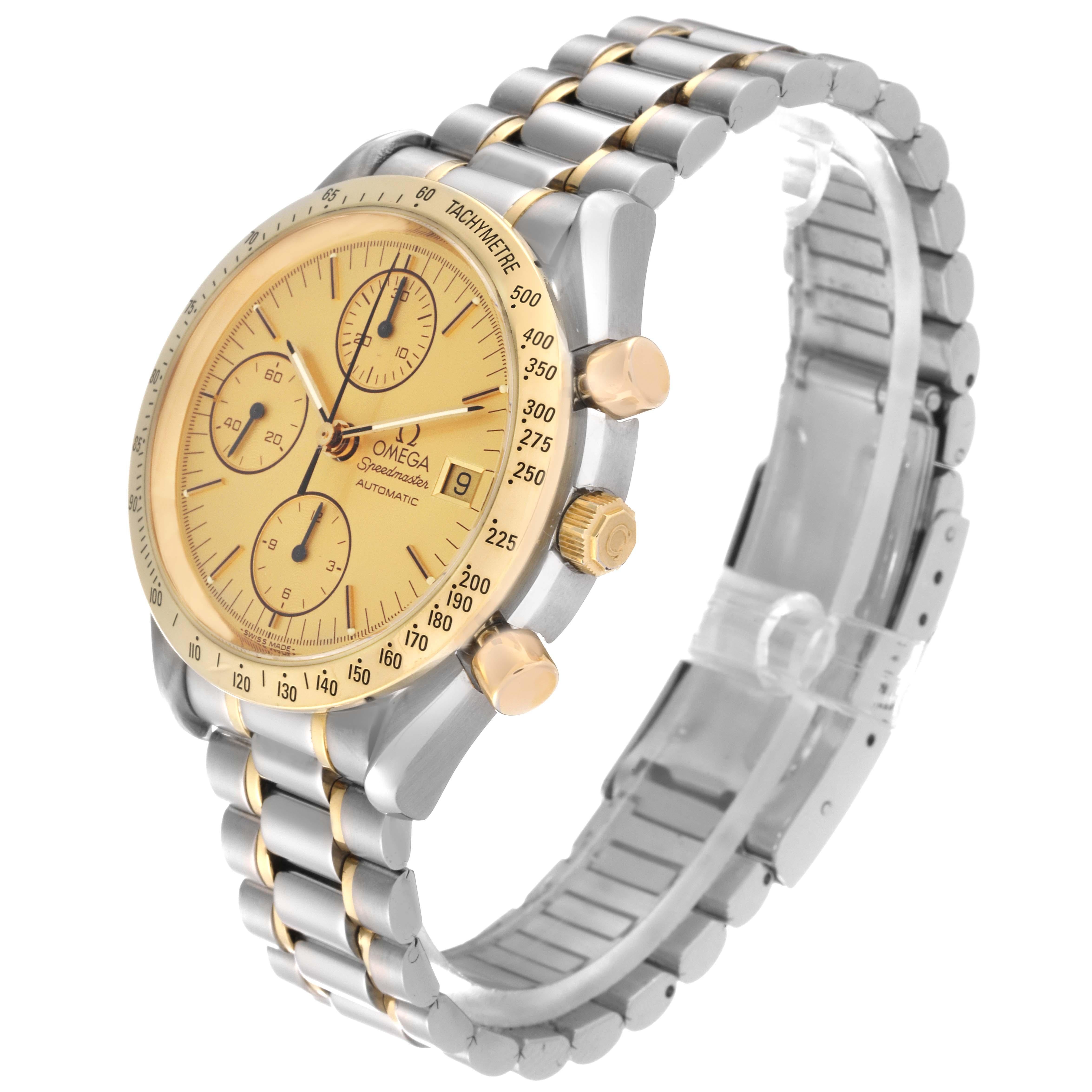 Men's Omega Speedmaster Steel Yellow Gold Mens Watch 3311.10.00