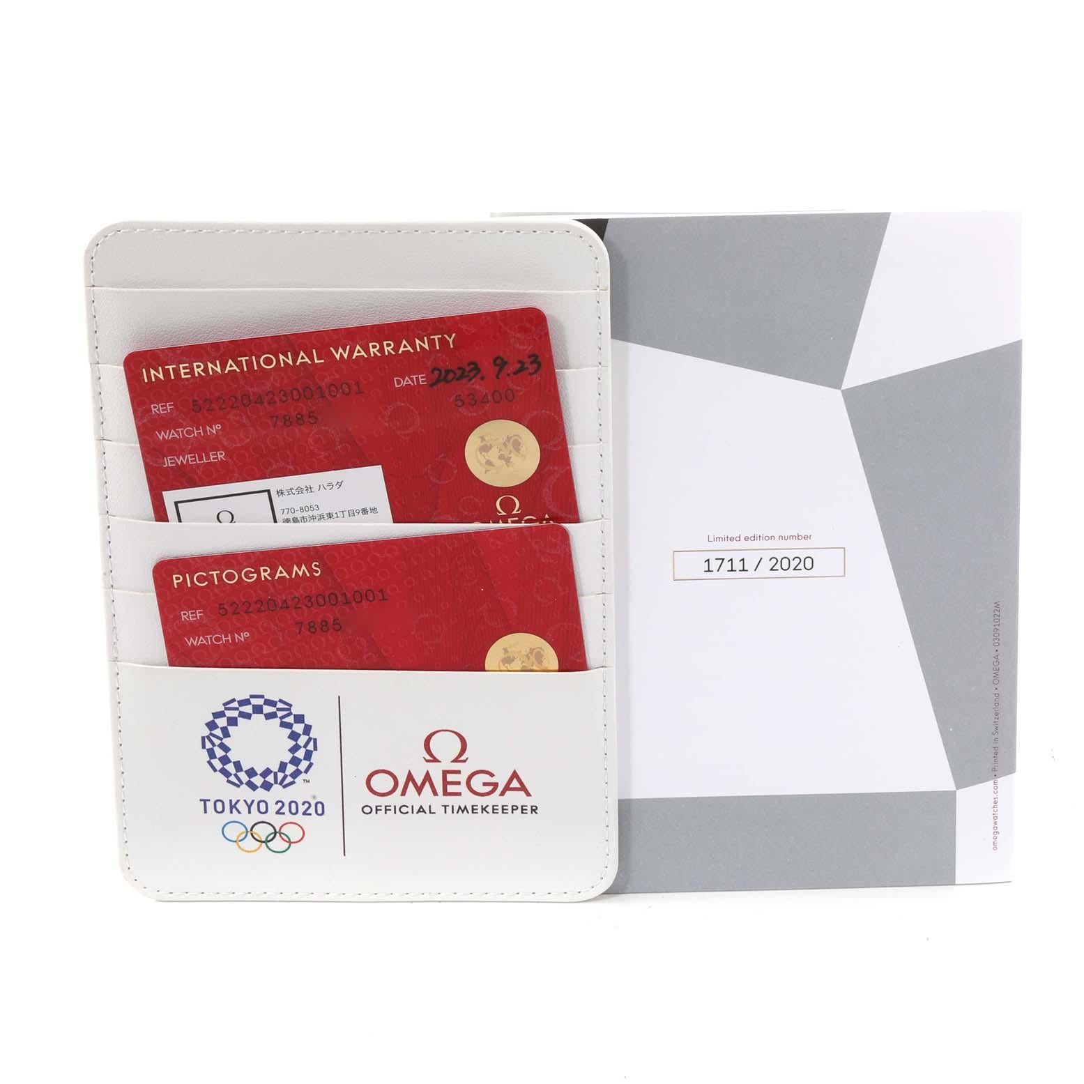 Omega Speedmaster Tokyo 2020 Olympics Limited Edition Mens Watch 4