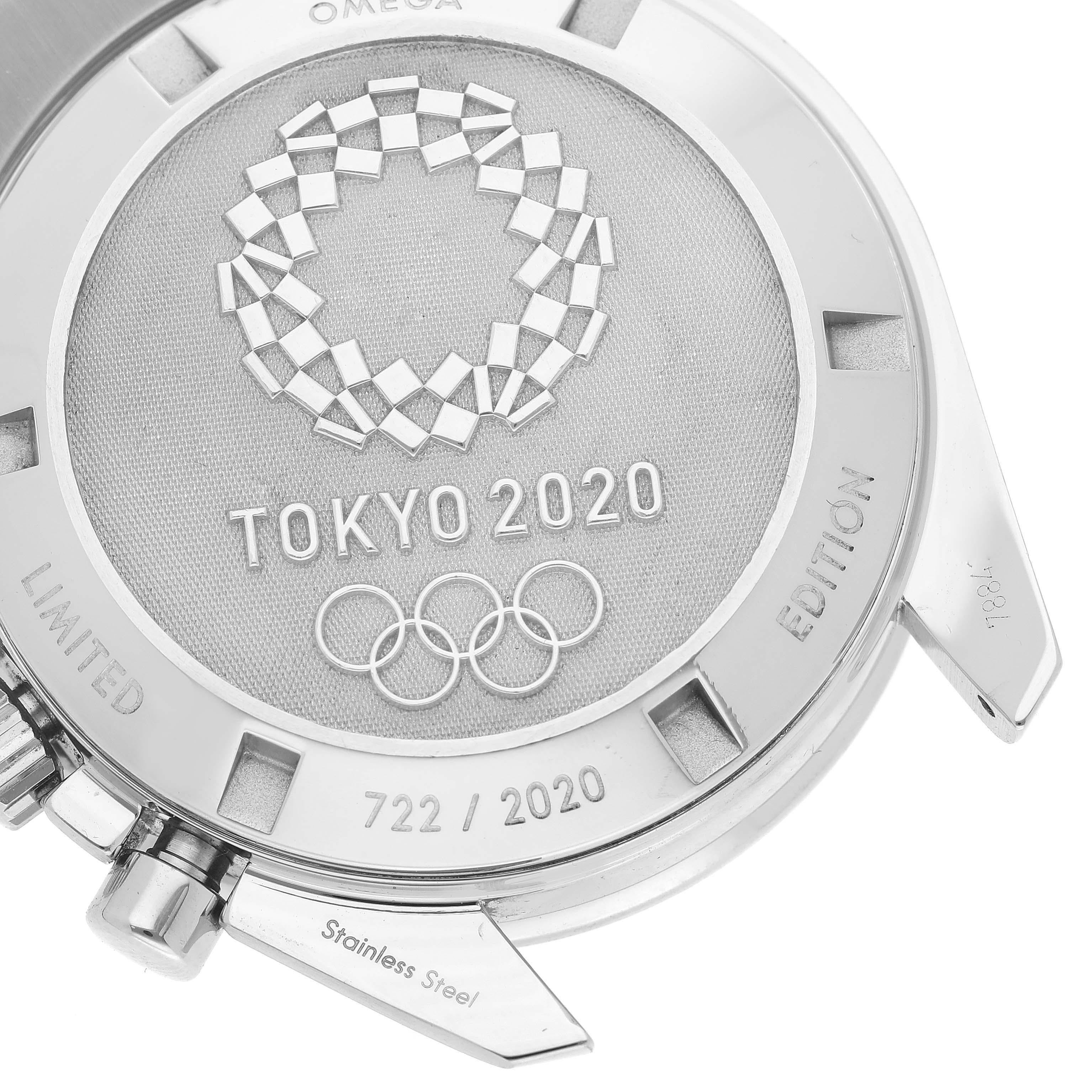 Omega Speedmaster Tokyo 2020 Olympics Limited Edition Steel Mens Watch 3
