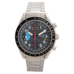 Omega Speedmaster Triple Date, 'MK40", "Schumacher'. Wrstwatch. Box & Papers