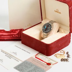 Omega Speedmaster Triple Date Wristwatch (ref 3520.53.00). AKA Mk40 Schumacher.