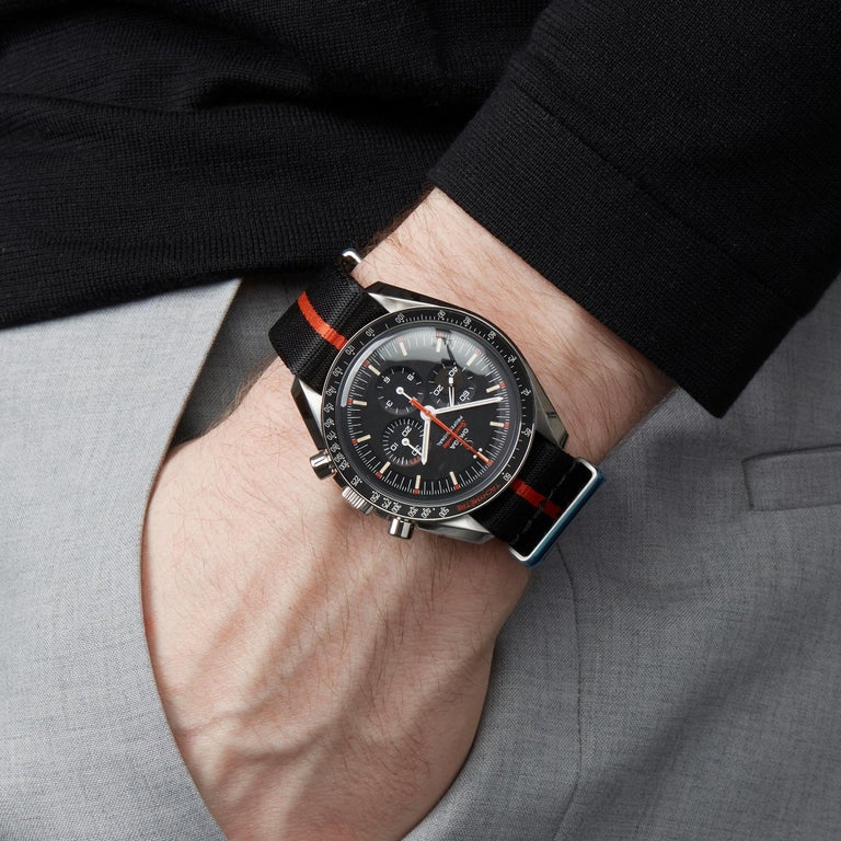 Omega Speedmaster Ultraman Limited Edition Stainless Steel Watch At 1stdibs