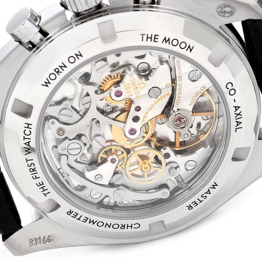 Men's Omega Speedmaster White Gold Silver Dial Moonwatch 310.63.42.50.02.001 Unworn For Sale