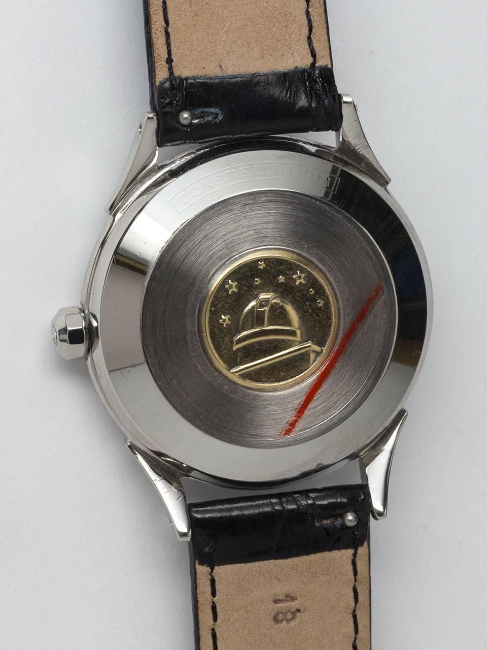 Men's Omega Stainless steel Constellation self winding wristwatch Ref 2852, c1958 