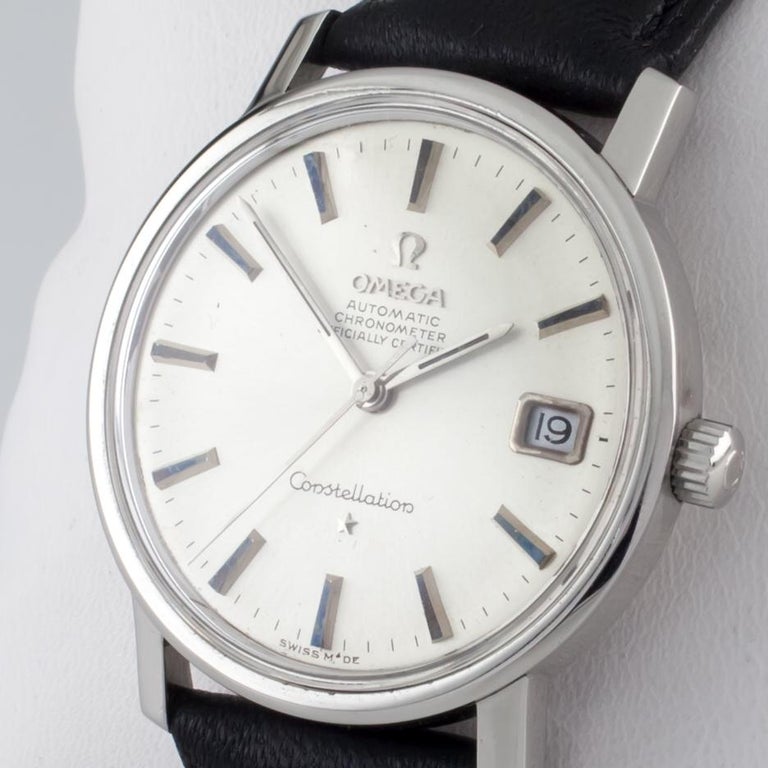 Omega Stainless Steel Automatic Chronometer Officially Certified Watch