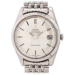Omega stainless steel Chronometer Certified Seamaster Wristwatch, circa 1969