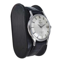 Omega Montre automatique Constellation en acier inoxydable avec cadran d'origine et cadran