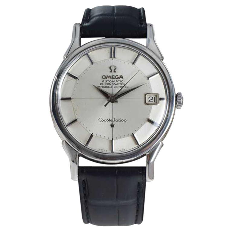 Omega Stainless Steel Constellation Original Dial Automatic Watch