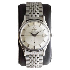 Omega Stainless Steel Constellation Original Dial Automatic Watch