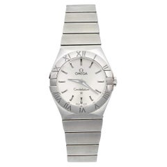 Omega Stainless Steel Constellation Women's Wristwatch 27 mm
