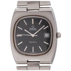 Vintage Omega Stainless Steel Geneve Automatic Wristwatch Ref 1660197, circa 1970s