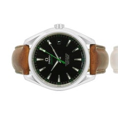 Omega Stainless Steel Seamaster Aqua Terra 41.5mm Black Dial