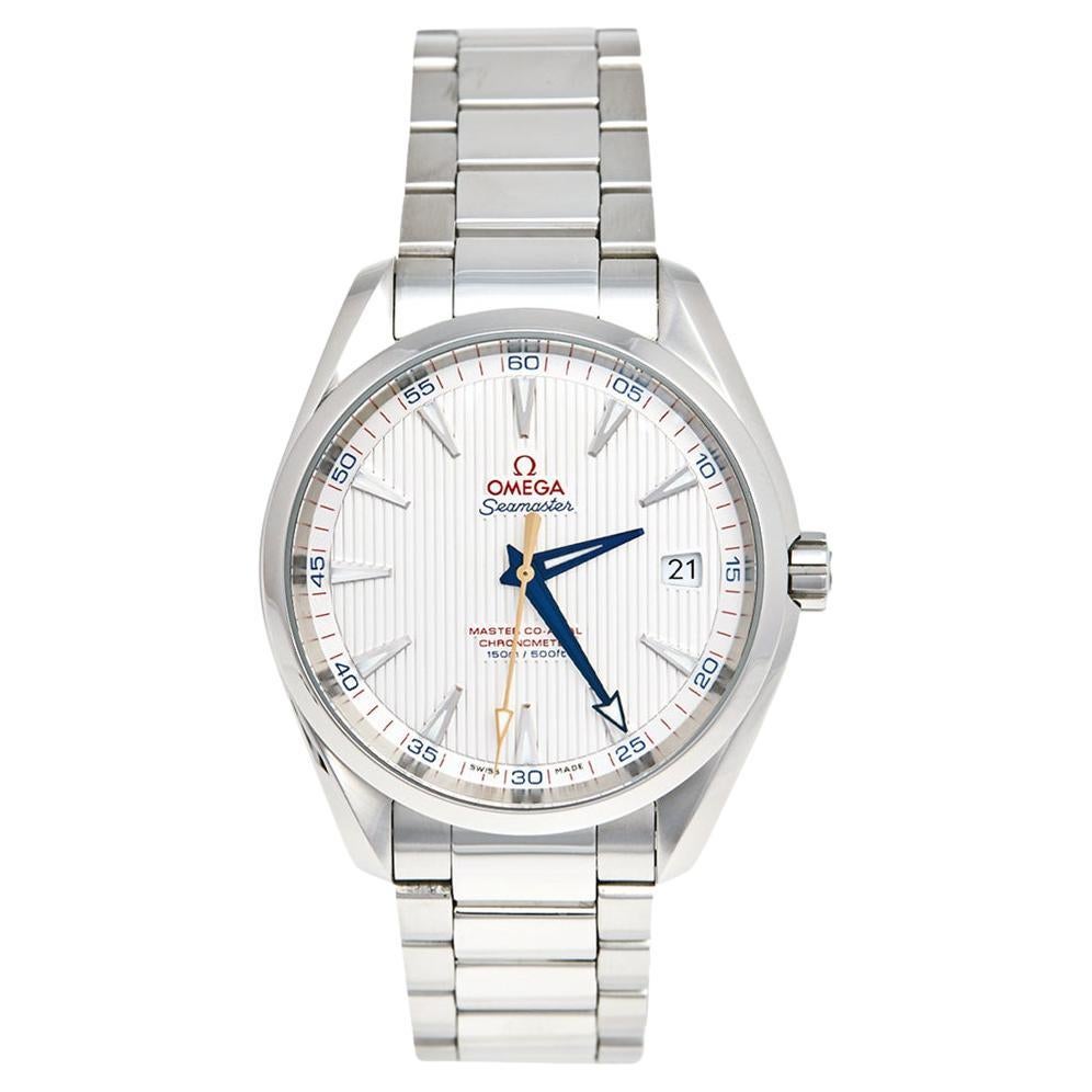 Omega Stainless Steel Seamaster Aqua Terra Golf Edition Men
s Wristwatch 41.5 mm