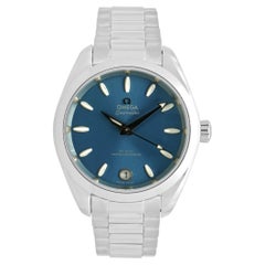 Omega Stainless Steel Seamaster Blue Dial 38mm