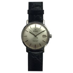 Omega Stainless Steel Seamaster De Ville Automatic Wristwatch
