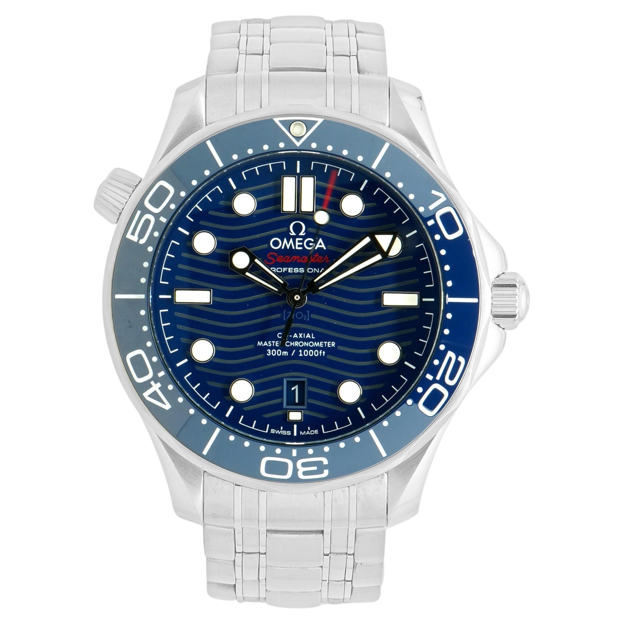Omega Stainless Steel Seamaster Diver 300m 42mm
